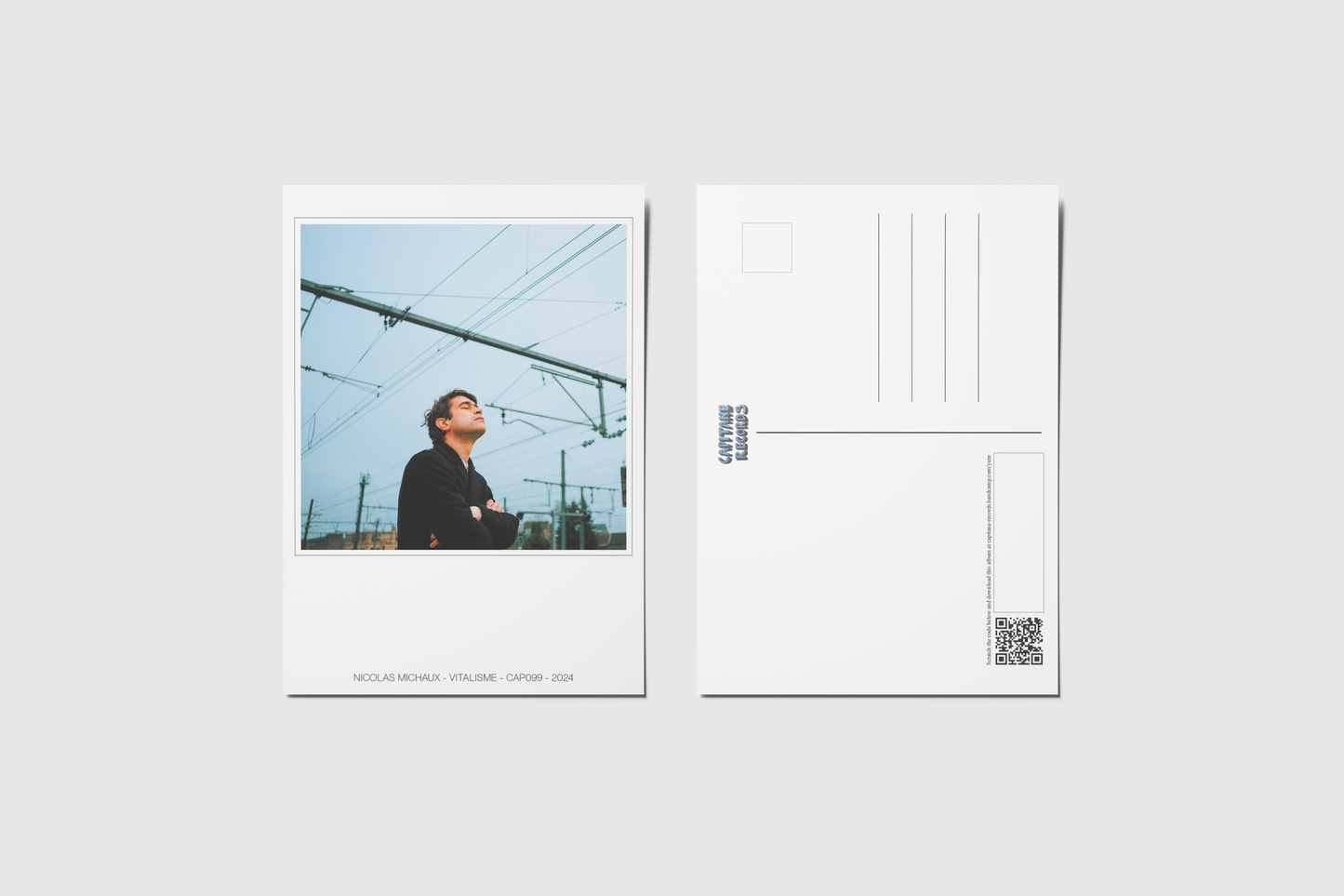 Nicolas Michaux - Vitalisme (Postcard with download)